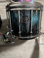 Mapex Marching Snare Drum Blue Wood Shell Snare Drum Included picture