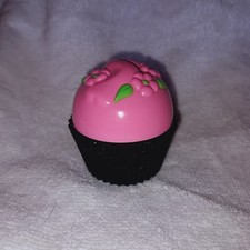 NEW AVON SWEET HONESTY PINK CUPCAKE BON BON COLLECTIBLE COLOGNE .75 OZ VINTAGE picture