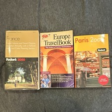 Fodor's & AAA Travel Guides Lot: France/Paris/Europe 2000 Ed PB Pullout picture