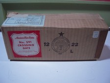 AMERICAN FLYER 591 CROSSING GATE W/ ORG BOX picture