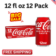 Coca-Cola Soda Pop Fridge Pack Cans, 12 fl oz, 12 Pack``` picture