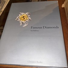 Famous Diamonds Ian Balfour Christie’s Books Third Edition Revised Updated 1997 picture