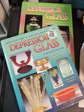 Collector Encyclopedia Depression Glass 16 & 18 Edition Gene Cathy Florence Lot picture