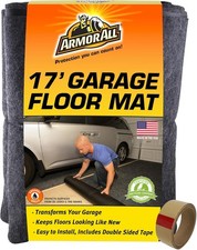 Armor All Original Garage Floor 7'4 x 17' (Rectangular), Charcoal  picture