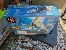 Lionel G Gauge Polar Express Train Full Set 7-11022 Opened Not Used picture
