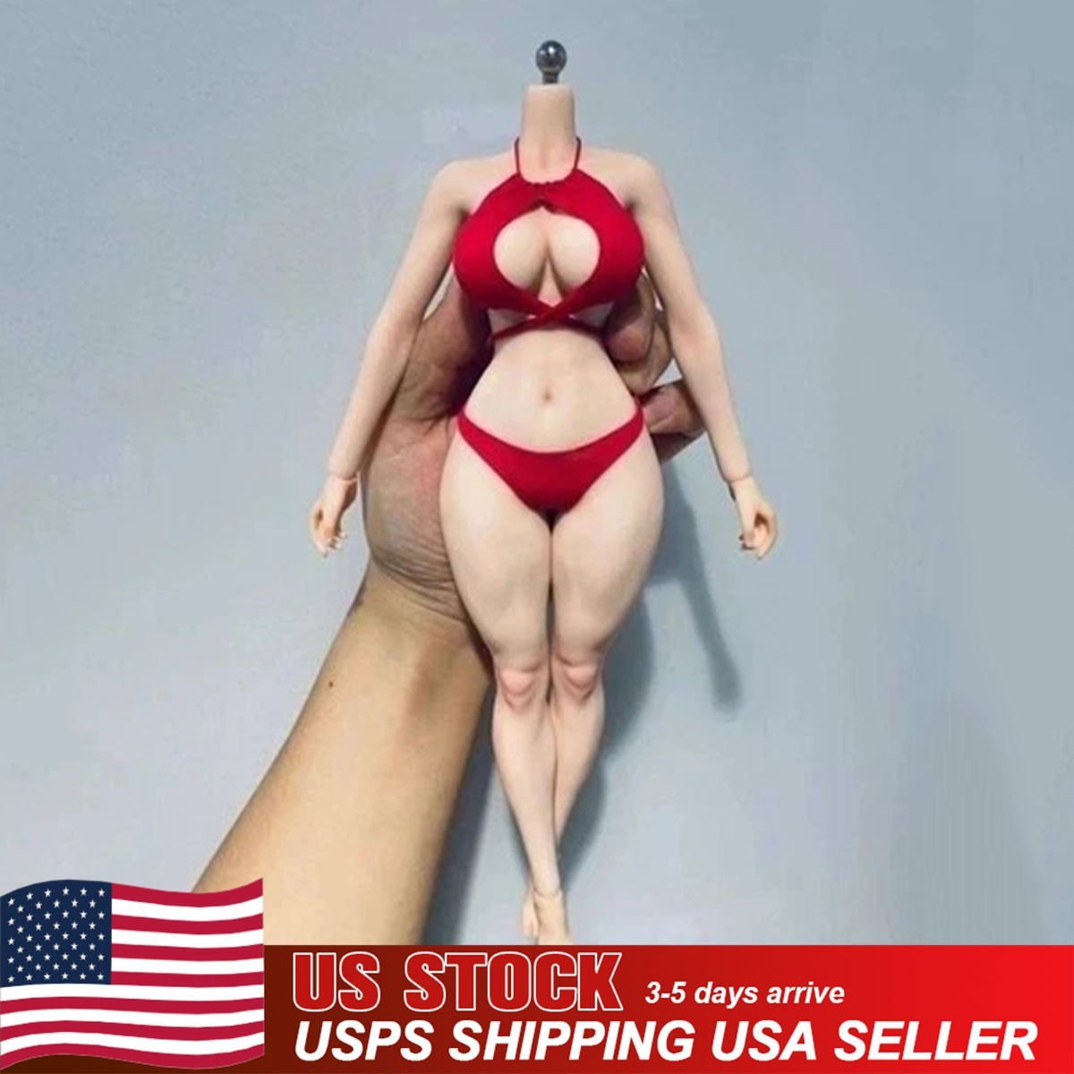 US VERYCOOL VCD-03B 1/6 Female Big Bust Body 12'' Normal Skin Action Figure Doll US VERYCOOL VCD-03B 1/6 Female Big Bust Body 12'' Normal Skin Action Figure Doll