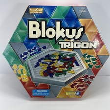 Blokus Trigon Board Game 2006 Educational Insights - Fully Complete 88 Tiles picture