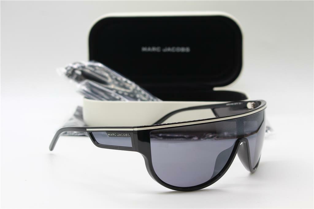 NEW MARC JACOBS MARC 410/S 807T4 BLACK AUTHENTIC SUNGLASSES W/ CASE 150-125 NEW MARC JACOBS MARC 410/S 807T4 BLACK AUTHENTIC SUNGLASSES W/ CASE 150-125