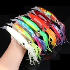 7pcs Long Cast Octopus Sea Fishing Lures Squid Bait 40g picture