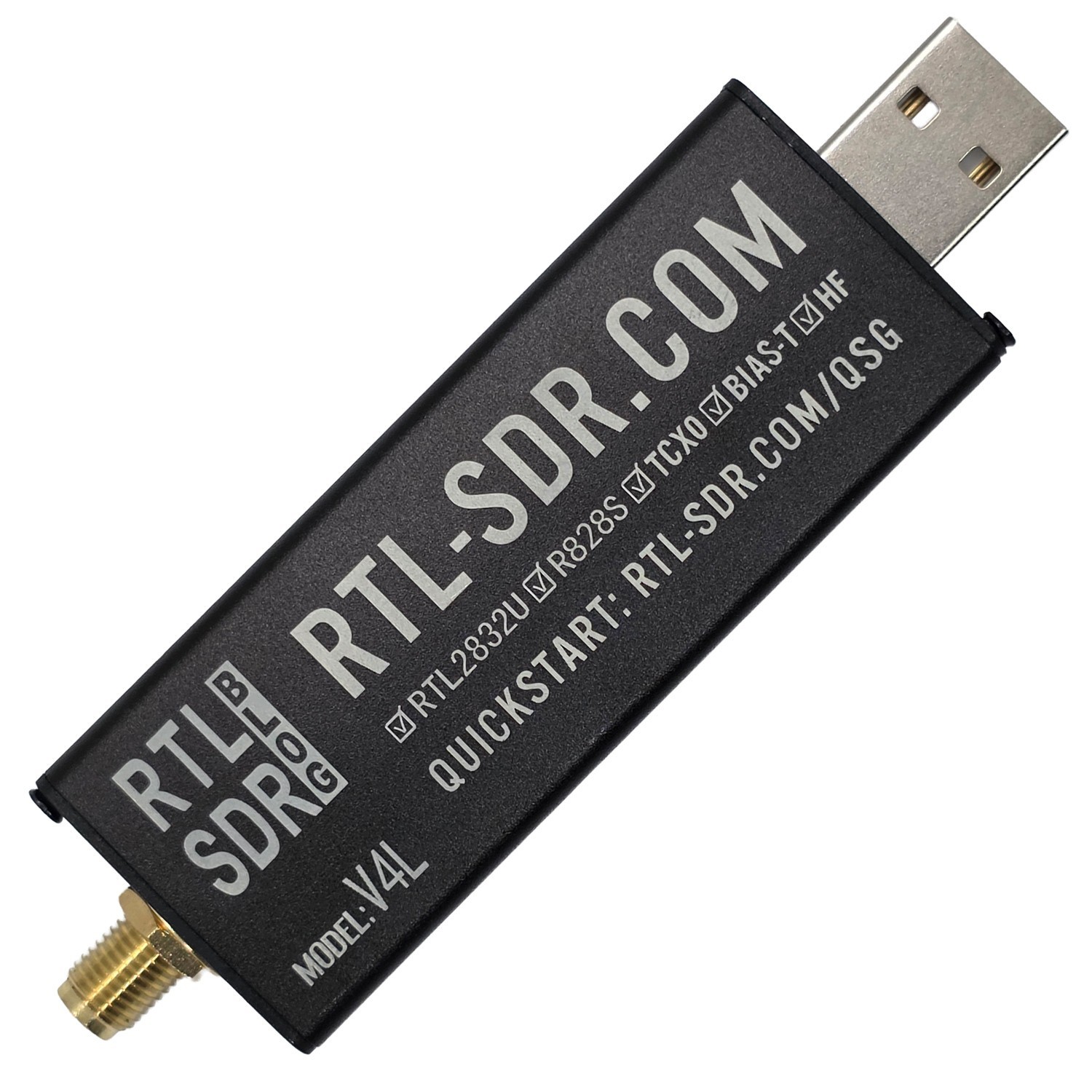 RTL-SDR Blog V4L (Lite) RTL2832U 1PPM TCXO HF BiasT SMA Software Defined Radio RTL-SDR Blog V4L (Lite) RTL2832U 1PPM TCXO HF BiasT SMA Software Defined Radio