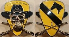 US Army 1st Cavalry Division Commemorative Challenge Coin  2"  152 picture