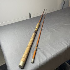 Vintage Wright & McGill Granger Fiberglass Trolling Rod 8.5 Ft No. M8485 9-H picture