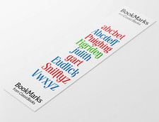 250 Custom Printed Bookmarks 2 SIDED Personalized Book Mark 2"x7" picture