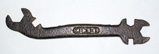 H&S 8 HEEBNER SONS Wrench Tool Farm Implement Plow Old Antique Lansdale PA picture