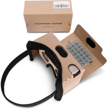 3D VR Headset Compatible with Google Cardboard for Movies and Video Games picture