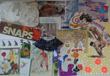 Lot Mixed Ephemera & Embellishments for Scrapbook/Junk Journal/Craft Bundle 5 lb picture