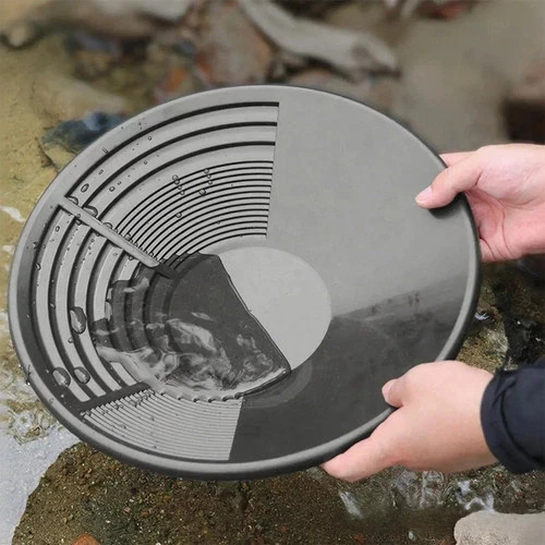 Plastic Gold Pan Basin Gold Mining Pan Ergonomic Gold Panning Tool Hot Sale Plastic Gold Pan Basin Gold Mining Pan Ergonomic Gold Panning Tool Hot Sale