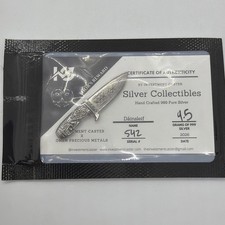 Investment Caster Silver Knife 9.5 Grams Fine .999 Dainsleif Thor Limited #542 picture