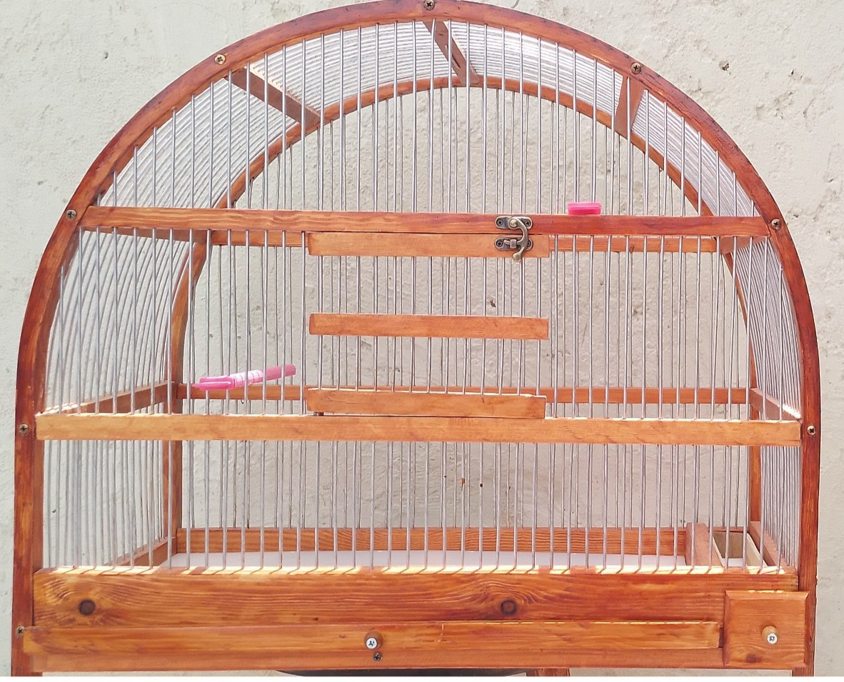 Bird Cage Full Handmade / large cage /oval bird cage/canary cage/ bird cages Bird Cage Full Handmade / large cage /oval bird cage/canary cage/ bird cages