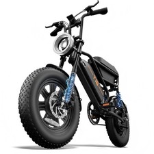 URLIFE 16"*3.0 Fat Tire Electric Bike for Adult, 500W Peak Motor, 48V 13AH picture