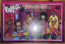 New Bratz Make Me Up- Funky Fashion Board Game! Sealed Ages 6+ 2-4 Players MGA picture