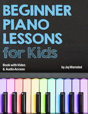 Beginner Piano Lessons for Kids Book: with Online Video & Audio Access picture