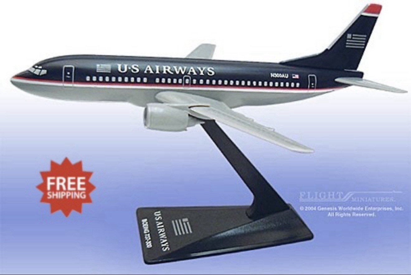 Flight Miniatures US Airways 737-300 1:200 Scale Model Airplane Kit - NEW IN BOX Flight Miniatures US Airways 737-300 1:200 Scale Model Airplane Kit - NEW IN BOX