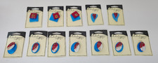 Vintage Artistrywear Dichroic Glass Pendants Lot of 12 Articulated Jewelry DIY picture