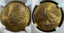 1926 $10 Indian Head Gold Eagle NGC - MS62 (3544566-012) picture