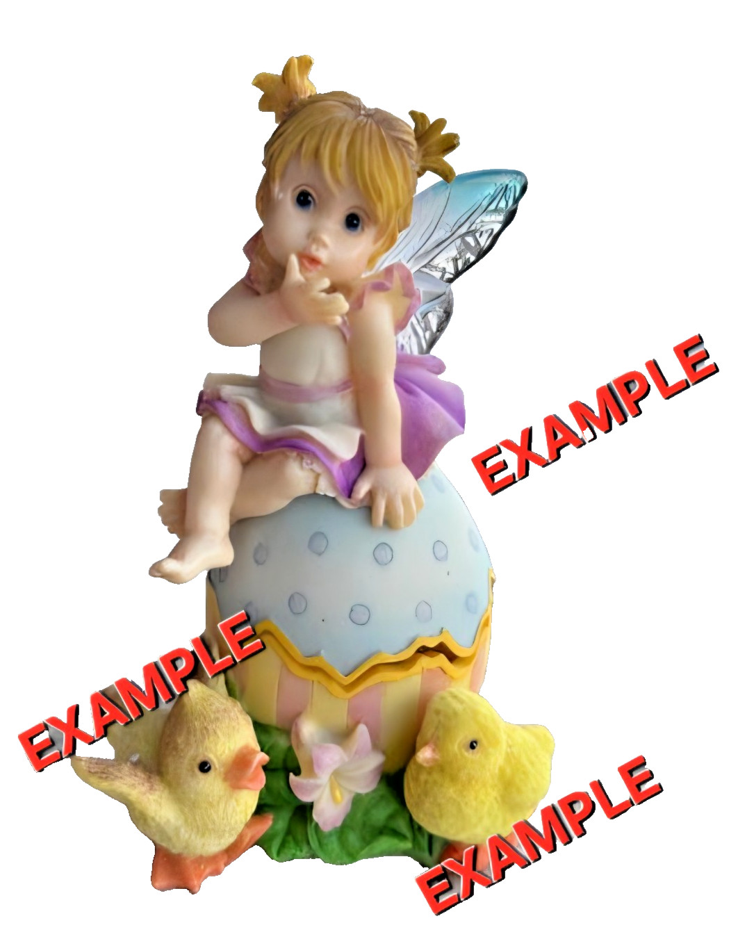 Enesco My Little Kitchen Fairies "Easter Egg Box" Figurine 4021011 NIB NWT Chick Enesco My Little Kitchen Fairies "Easter Egg Box" Figurine 4021011 NIB NWT Chick