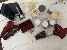 Lot Of 13 Miniature Replica instruments-NEW-Great Detail! picture