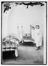 Jerusalem Middle East Red Crescent Hospital Ward 1910s Patients Nurses picture