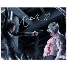 Kate Beckinsale Autographed Underworld Evolution Selene vs Marcus 8×10 Photo picture