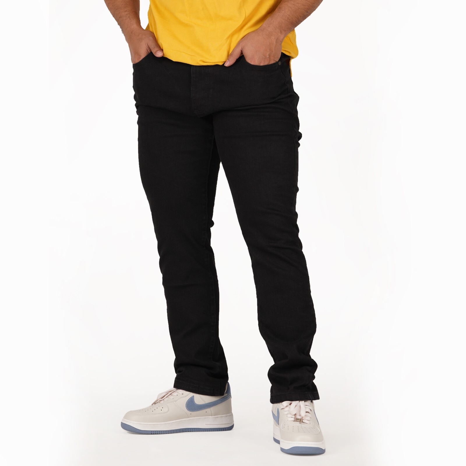 Men's Straight Slim Fit Flex Stretch Premium Washed Jeans Comfy Denim Pants Men's Straight Slim Fit Flex Stretch Premium Washed Jeans Comfy Denim Pants