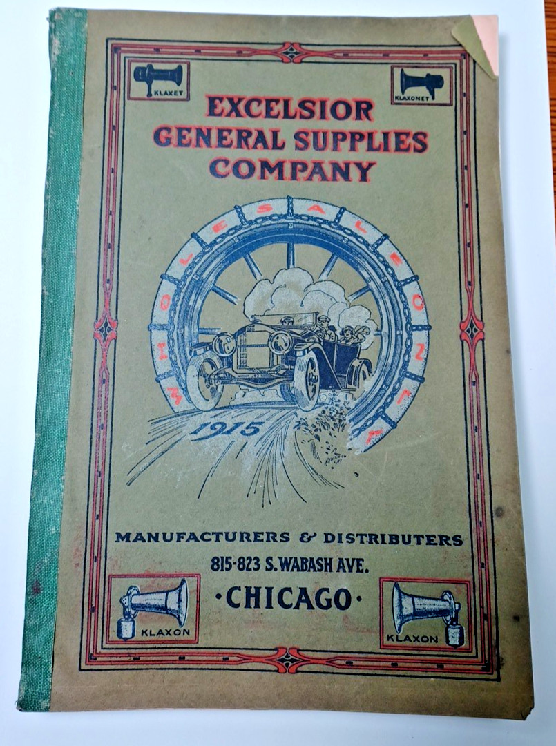 1915 Excelsior General Supplies (AUTO & MORE) Company JRR23 1915 Excelsior General Supplies (AUTO & MORE) Company JRR23