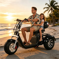 Citycoco Harley electric scooter 3000W powerful motor 25-28MPH Max load 550IBS picture