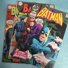 BATMAN lot #206 215 229 (Neal Adams Cover) picture