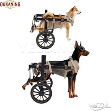 Dog Wheelchair For Back Legs Pet Rehabilitation Walking Aid Size‎ L OR XL picture