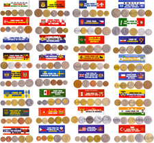 160 Coin Collection | 32 Unique World Countries | Mega Pack | High Value  picture