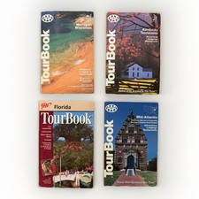 Vintage AAA Travel Books Collectible 1990’s Tour Book Editions picture