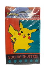 Vintage Pokemon Birthday Invitations  48 total invites DesignWare 6 packs picture