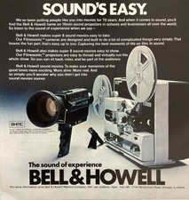 1977 print ad Bell & Howell Movie Cameras And Projectors(MP-121) Vtg picture