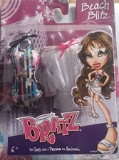RARE Bratz Doll Fashion Pack -Beach Blitz- Bathing Suit & Cover Up 501619 NIP picture