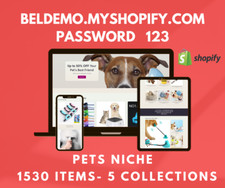 READY-MADE DROPSHIPPING Shopify Store - 1530 Products - Pets supplies niche picture