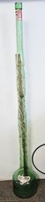 Vintage 44" Tall MCM Italy Green Glass Chianti Wine Bottle Decanter picture