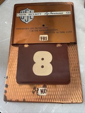 Union Security Life Insurance Copper Color Calendar Complete GREENVILLE TEXAS picture
