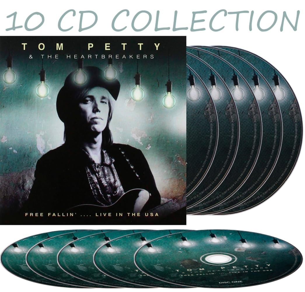 Tom Petty And The Heartbreakers - Free Fallin'... Live In The USA 10 CD Box Set Tom Petty And The Heartbreakers - Free Fallin'... Live In The USA 10 CD Box Set