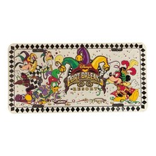 Port Orleans Resort Mardi Gras Character Sealed Disney Metal License Plate picture