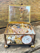 Gold Tone Mystery Jewelry Lot | Sterling Silver, Timex, Avon, Alex and Ani picture