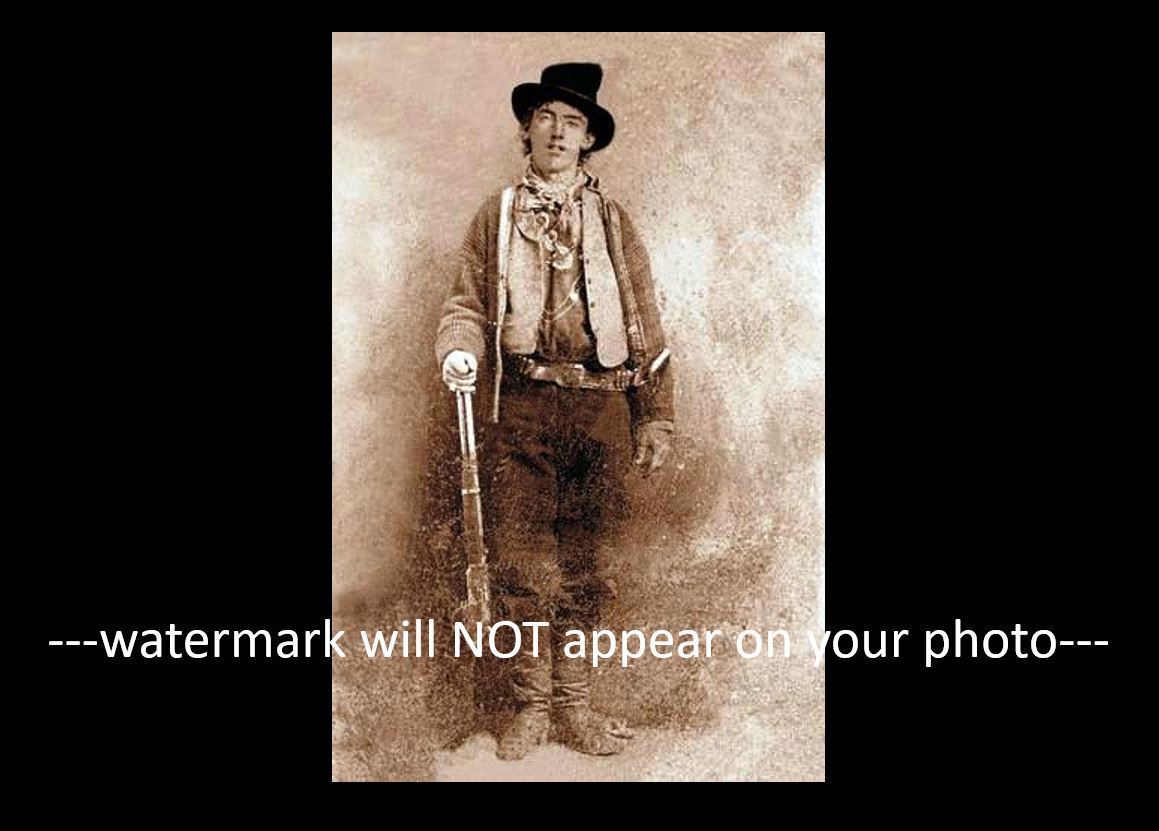 1879 Billy the Kid PHOTO William Bonney REGULATORS Gang Lincoln County War 1879 Billy the Kid PHOTO William Bonney REGULATORS Gang Lincoln County War